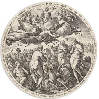 HENDRICK GOLTZIUS The Raising of the Dead * The Descent of the Damned into Hell.